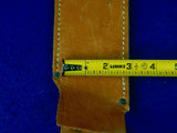 Vintage Custom Handmade Machete Short Sword Leather Scabbard Sheath