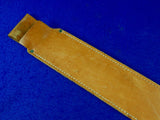 Vintage Custom Handmade Machete Short Sword Leather Scabbard Sheath