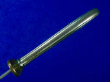Old Custom Made Handmade Stiletto Silver Fighting Knife
