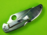 Custom Japan Spyderco Delica Brian Yellowhorse Limited Low# Folding Pocket Knife