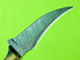 Custom Made Handmade Carl Gray Jr Hunting Knife w/ Sheath