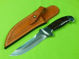 Custom Made Handmade Khurram K. Ali Modell Design Bowie Fighting Knife w Sheath
