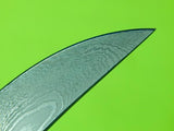 Custom Made Handmade Mark Entwistle Hunting Knife w/ Sheath