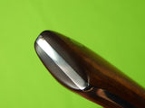 Vintage Custom Made Handmade Hunting Knife Marked "B" w/ Sheath