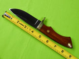 Vintage Custom Made Handmade Hunting Knife Marked "B" w/ Sheath