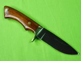 Vintage Custom Made Handmade Hunting Knife Marked "B" w/ Sheath