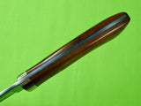 Vintage Custom Made Handmade Hunting Knife Marked "B" w/ Sheath