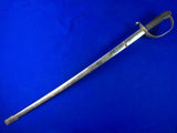Czechoslovakian Czech WW2 Officer's Sword w/ Scabbard