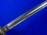 Czechoslovakian Czech WW2 Officer's Sword w/ Scabbard