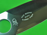 US Custom Made DAVE MURPHY Blades Unusual Tactical Fighting Knife Art Dagger