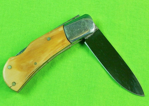 Vintage 1979 Custom Hand Made DAVID HOWIE Lock Back Folding Pocket Knife