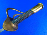 US Civil War Antique 19 Century Ames Model 1840 Cavalry Sword w/ Scabbard
