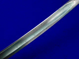 US Civil War Antique 19 Century Ames Model 1840 Cavalry Sword w/ Scabbard