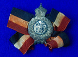 German Germany Austrian WW1 Commemorative Regimental Jubilee Set 2 Pin Badge