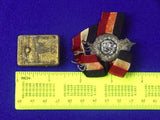 German Germany Austrian WW1 Commemorative Regimental Jubilee Set 2 Pin Badge