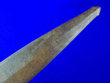 Antique Vintage Philippine Philippines Large Fighting Knife Dagger Short Sword