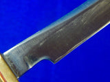 Vintage US Custom Hand Made RANDALL 4 5 Hunting Knife w/ Sheath Stone Case