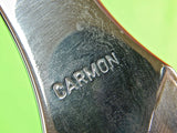 US Custom Hand Made DURRELL CARMON JOHNSON Huge Stiletto Damascus Fighting Knife