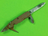 1950-60's Dutch Royal Armed Forces AMEFA Military Army Folding Pocket Knife #3