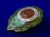 Vintage Soviet Russian Russia USSR Post WW2 Excellent Aviation Badge Pin Medal