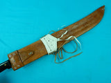 El Salvador Imacasa #152 Engraved Guatemala Honduras Machete Sword w/ Scabbard