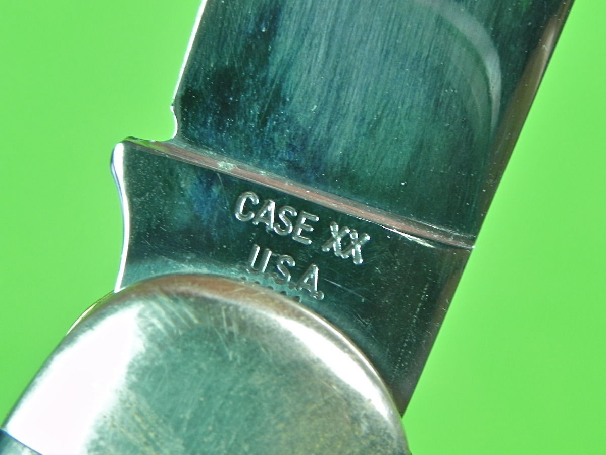 US 1975 CASE XX Elephant Model 6250 2 Blade Folding Pocket Knife ...