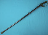 Antique British English 19 Century WW1 Presentation Engraved Sword w/ Scabbard