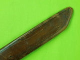 Antique Vintage Old English British US Leather Sheath Scabbard for Knife