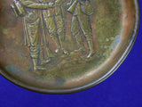English British WW2 Small Copper Patriotic Tray