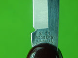 Vintage British English Rodgers Sheffield 2 Blade Pocket Folding Knife