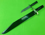 Vintage 1970's Joseph Rodgers & Sons Sheffield English British HUGE Bowie Knife