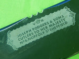 Vintage 1970's Joseph Rodgers & Sons Sheffield English British HUGE Bowie Knife