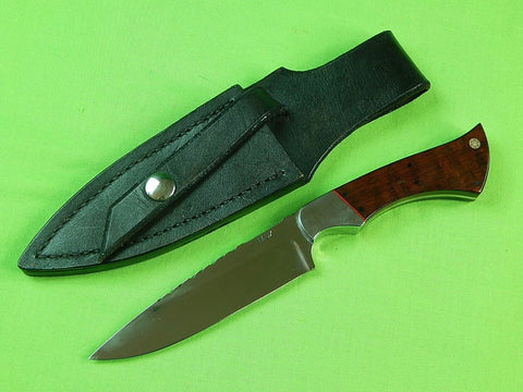Vintage Custom Hand Made Faux Fighting Knife & Sheath Case