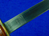 Vintage Old Custom Made Handmade Fighting Knife w/ Lamson & Goodnow Blade