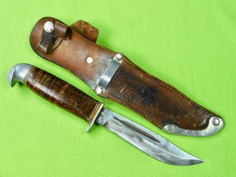 Vintage Old Finland Finnish Mora Hunting Knife w/ Sheath