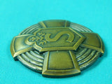Finnish Finland WW2 Civil Guard Efficiency Badge Pin Numbered