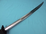 Antique French France 19 Century 1865 Dated Navy Cutlass Sword w/ Scabbard
