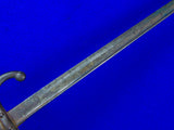 French France 19 Century Pre WW1 1876 Dated Bayonet Short Sword w/ Scabbard