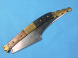 Antique French France Haudeville En Albacete Bowie Huge Navaja Folding Knife