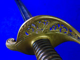 French France Antique WW1 Model 1845 Officer's Sword w/ Scabbard Matching #