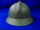 French France Antique Old WW1 Navy Naval Adrian Helmet Hat