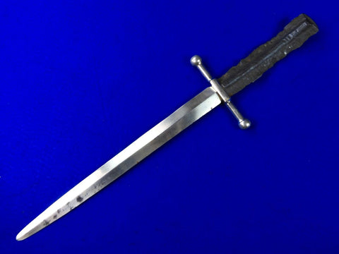 French France WW2 Vintage Custom Theater Large Dagger Fighting Knife Short Sword 