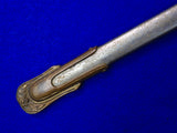 US Antique Old 19 Century GAR Model 1860 Sword w/ Scabbard