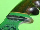RARE US GERBER 525 Model CASE Loader Backhoe 25 Silver Anniversary Limited Knife