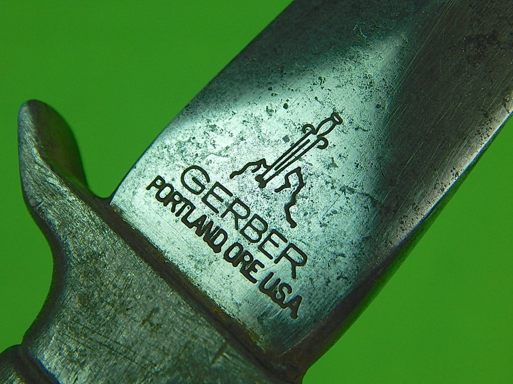 US 1976 GERBER MK2 Commando Fighting Knife #49716 – ANTIQUE & MILITARY ...