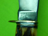 1940 GERMAN GERMANY SOLINGEN ANTON WINGEN OTHELLO STAG HUNTING SKINNER KNIFE