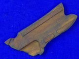 German Germany WWII WW2 Luger PO8 Wooden Handle Grips Grip Parts