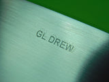US Custom Handmade GERRY GL DREW Bowie Fighting Knife Knives & Sheath