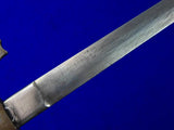 Antique Old Germany German 19 Century Dagger Knife w/ Scabbard