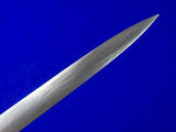 Antique Old Germany German 19 Century Dagger Knife w/ Scabbard